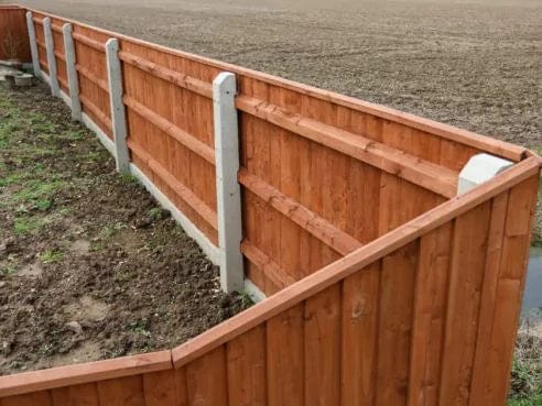 8FT Recessed Concrete Fence Post - Image 3