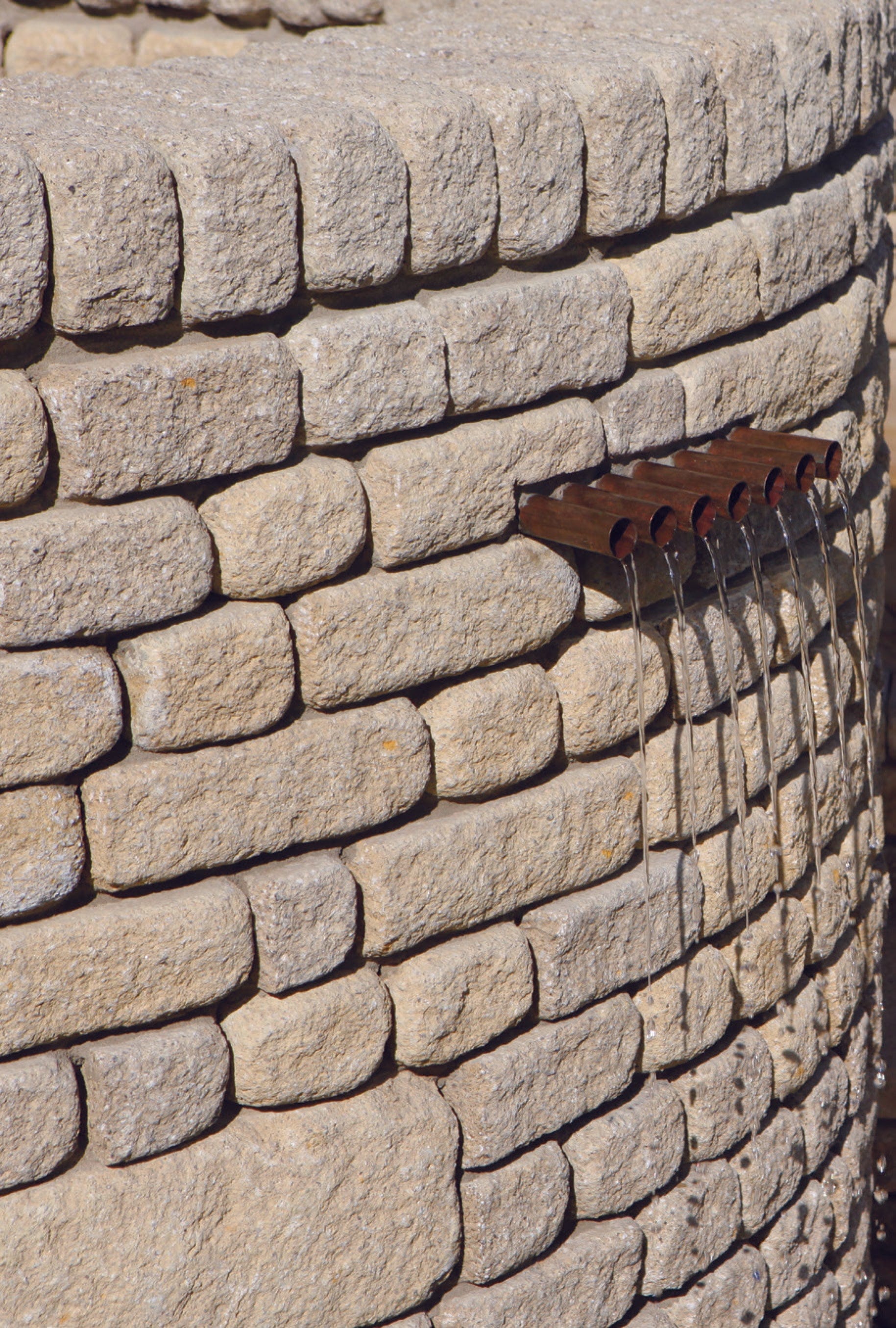 Bradstone Countrystone Walling in Buff