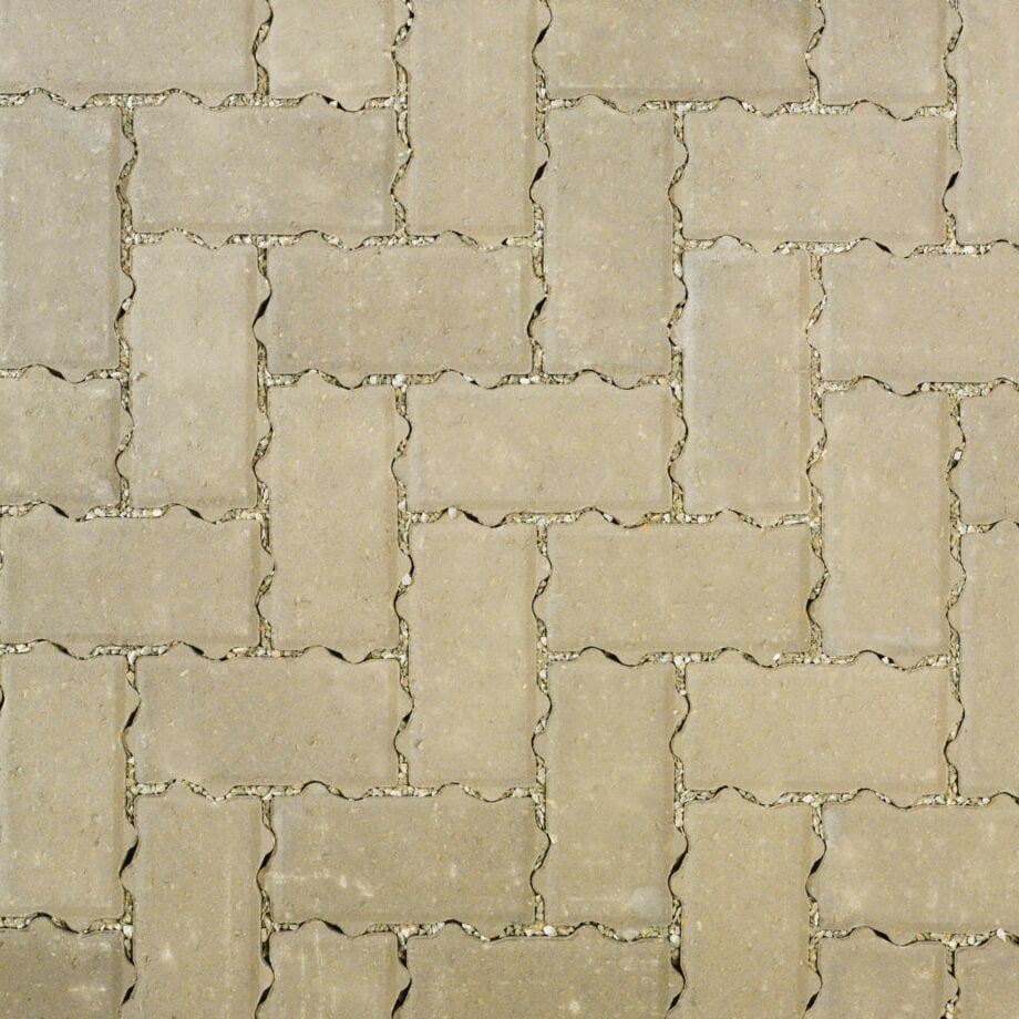Brett Omega Flow Permeable Driveway Block Paving, 200 x 100 - Natural - Image 2