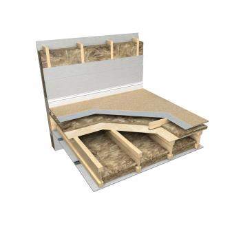 Knauf Insulation Omnifit Slab 100 x 600 x 1200mm (4.32m2) Pack of 6 - Image 3