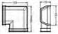 SQUARE LINE GUTTERING 90 DEGREE ANGLE BLACK - Image 2
