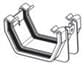 SQUARE LINE GUTTERING UNION BRACKET BLACK - Image 2