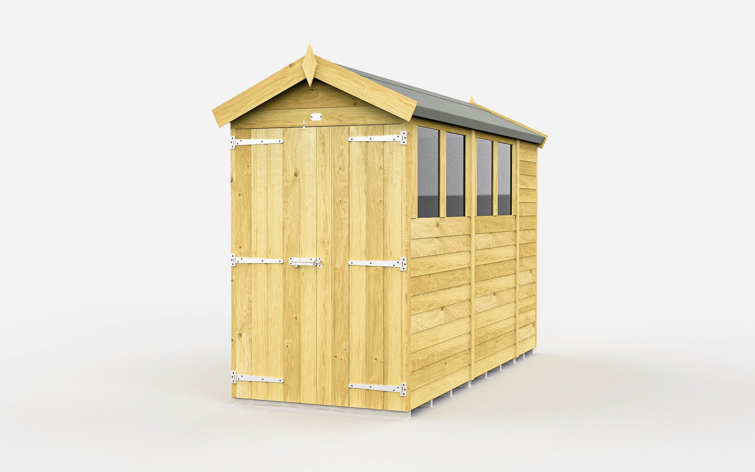 Apex Shed 4ft x 10ft - Image 4