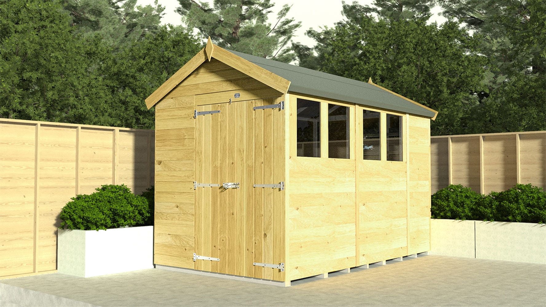 Apex Shed 6ft x 8ft - Image 6